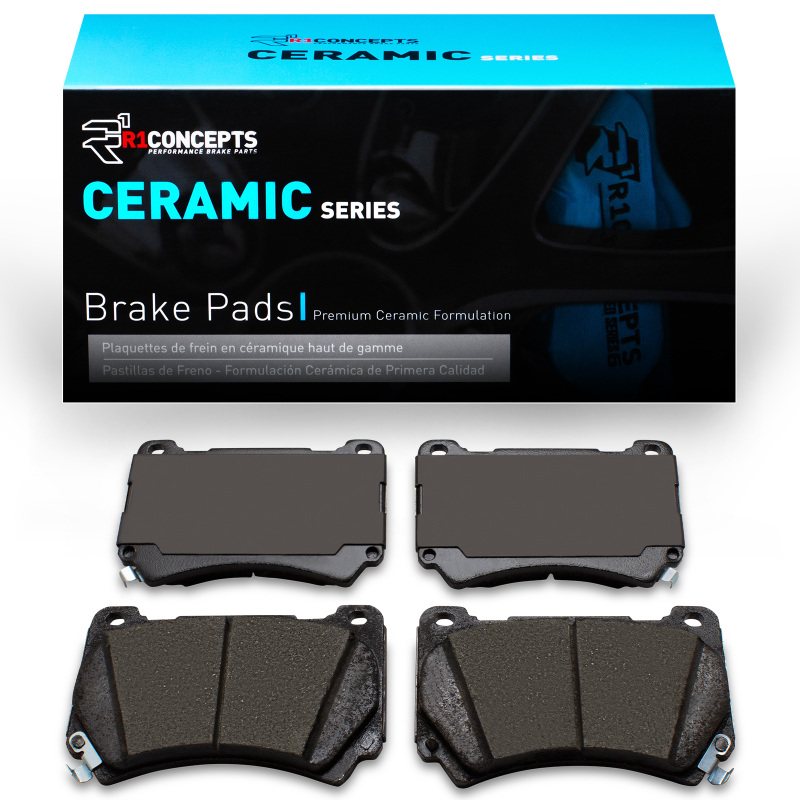 Hyundai Equus Brake Pads - Front - R1 Concepts - Ceramic - `09-`14